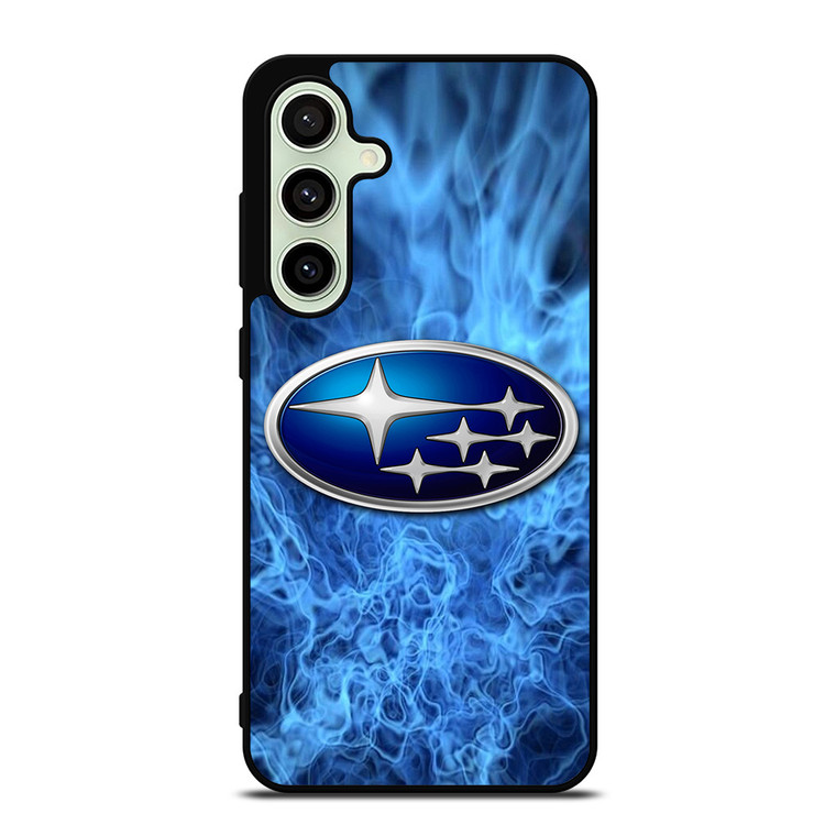 SUBARU BLUE FIRE LOGO Samsung Galaxy S24 FE Case Cover