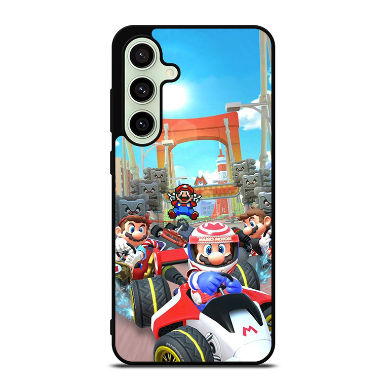 SUPER MARIO KART GAMES NINTENDO Samsung Galaxy S24 FE Case Cover