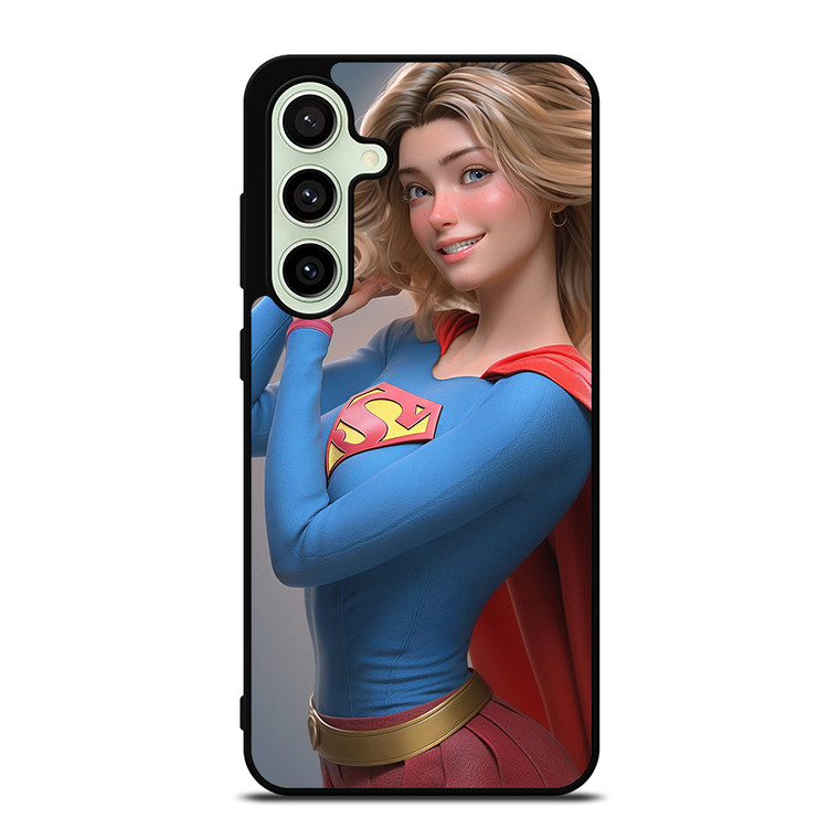 SUPERGIRL BEAUTIFUL DC SUPERHERO Samsung Galaxy S24 FE Case Cover