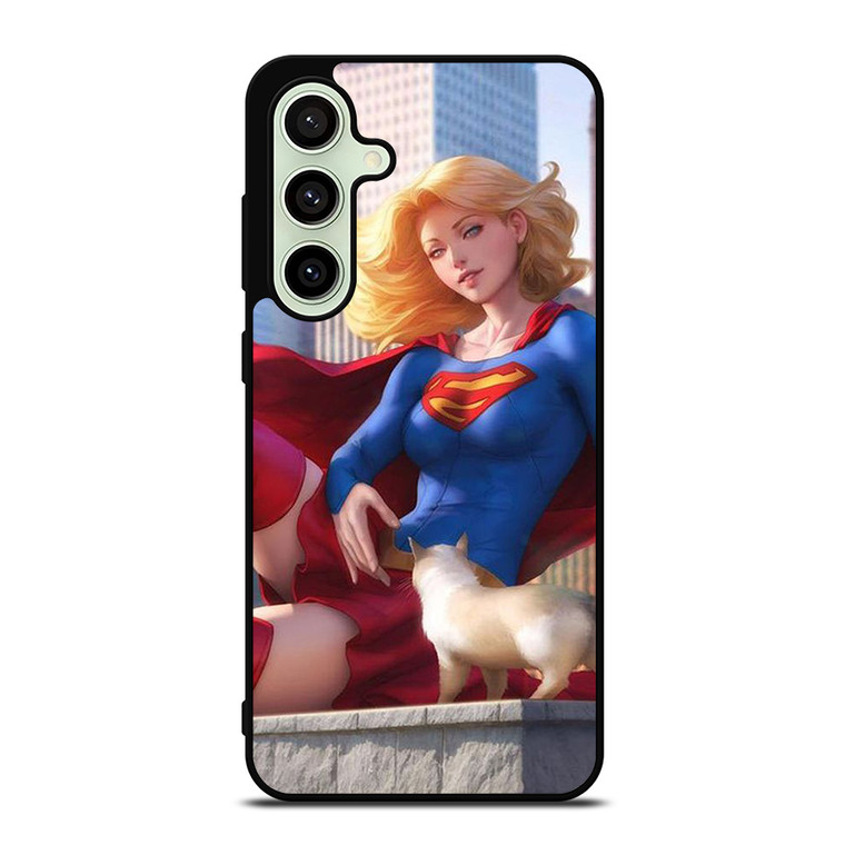 SUPERGIRL DC CARTOON Samsung Galaxy S24 FE Case Cover