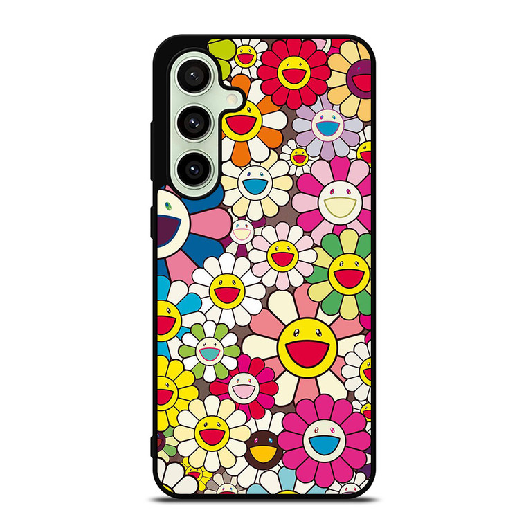 TAKASHI MURAKAMI FLOWERS COLLAGE Samsung Galaxy S24 FE Case Cover