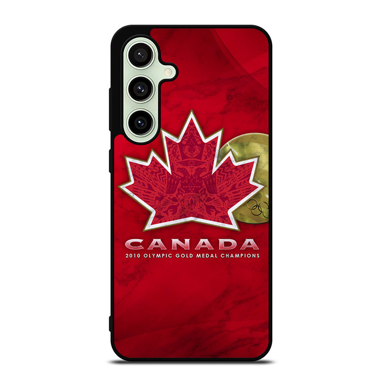 TEAM CANADA HOCKEY LOGO MARBLE Samsung Galaxy S24 FE Case Cover