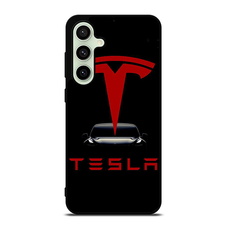 TESLA MOTORS LOGO Samsung Galaxy S24 FE Case Cover