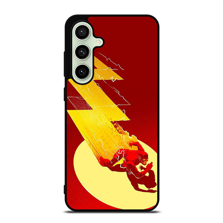 THE FLASH LOGO ART CARTOON Samsung Galaxy S24 FE Case Cover
