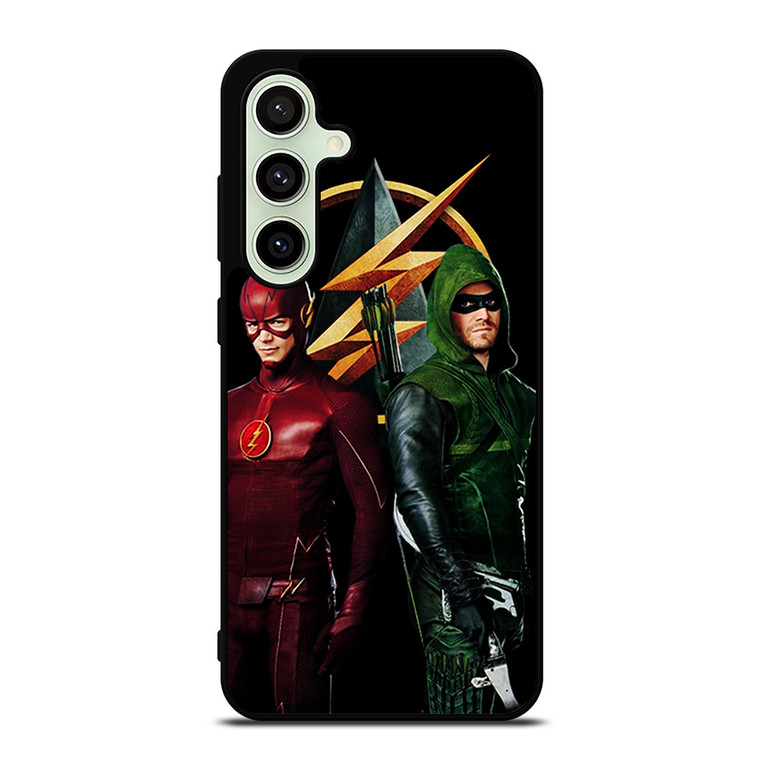 THE FLASH VS GREEN ARROW DC Samsung Galaxy S24 FE Case Cover