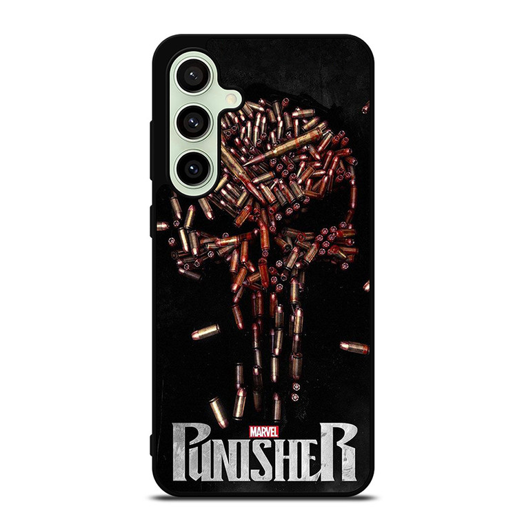 THE PUNISHER SKULL BULLET LOGO FRANK CASTLE MARVEL Samsung Galaxy S24 FE Case Cover THE PUNISHER SKULL BULLET LOGO FRANK CASTLE MARVEL Samsung Galaxy S24 FE Case Cover
