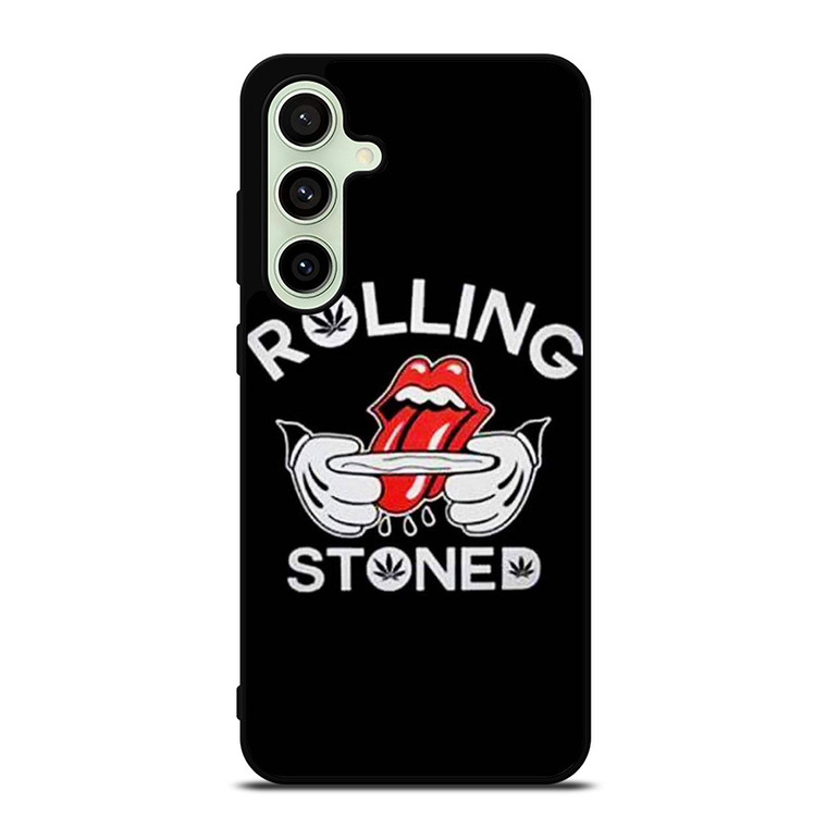 THE ROLLING STONES WEED LOGO Samsung Galaxy S24 FE Case Cover