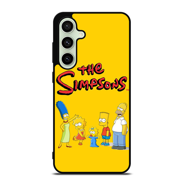 THE SIMPSONS FAMILY CARTOON Samsung Galaxy S24 FE Case Cover