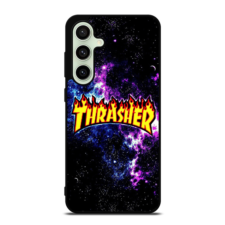 THRASHER LOGO NEBULA Samsung Galaxy S24 FE Case Cover