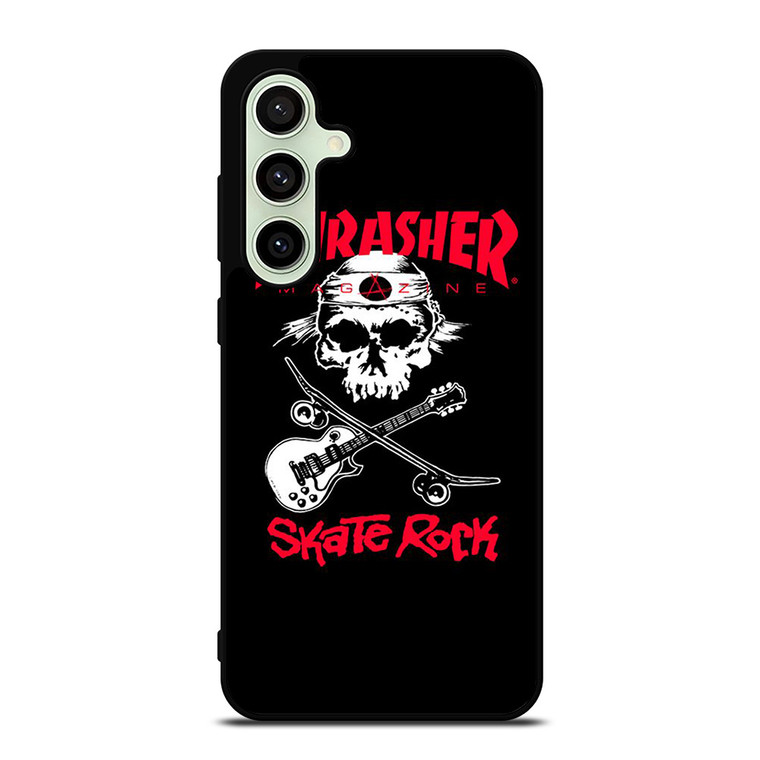 THRASHER SKATEBOARD MAGAZINE SKULL Samsung Galaxy S24 FE Case Cover