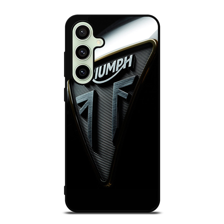 TRIUMPH MOTORCYCLE EMBLEM Samsung Galaxy S24 FE Case Cover TRIUMPH MOTORCYCLE EMBLEM Samsung Galaxy S24 FE Case Cover