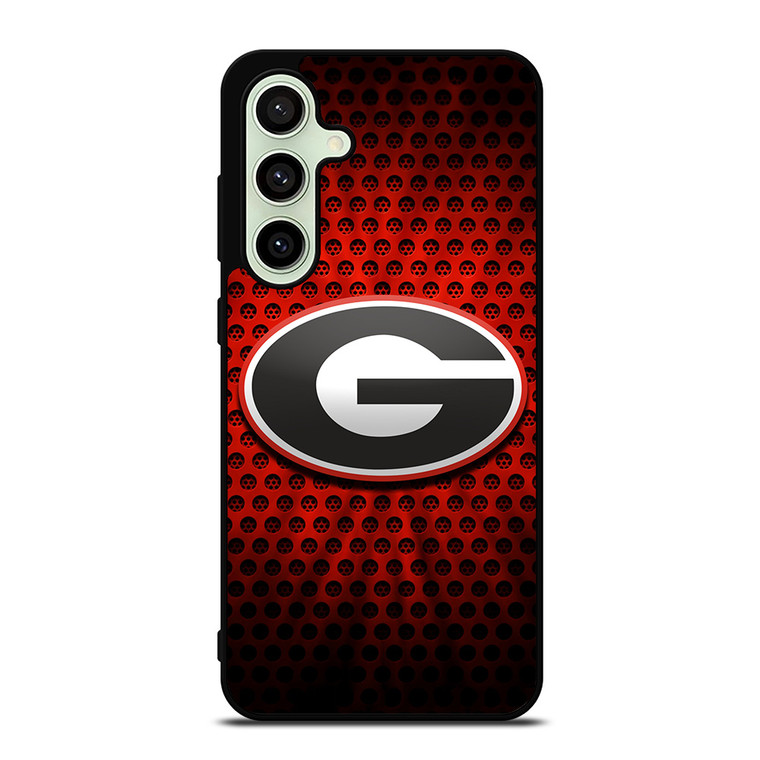 UGA GEORGIA BULLDOGS LOGO  Samsung Galaxy S24 FE Case Cover
