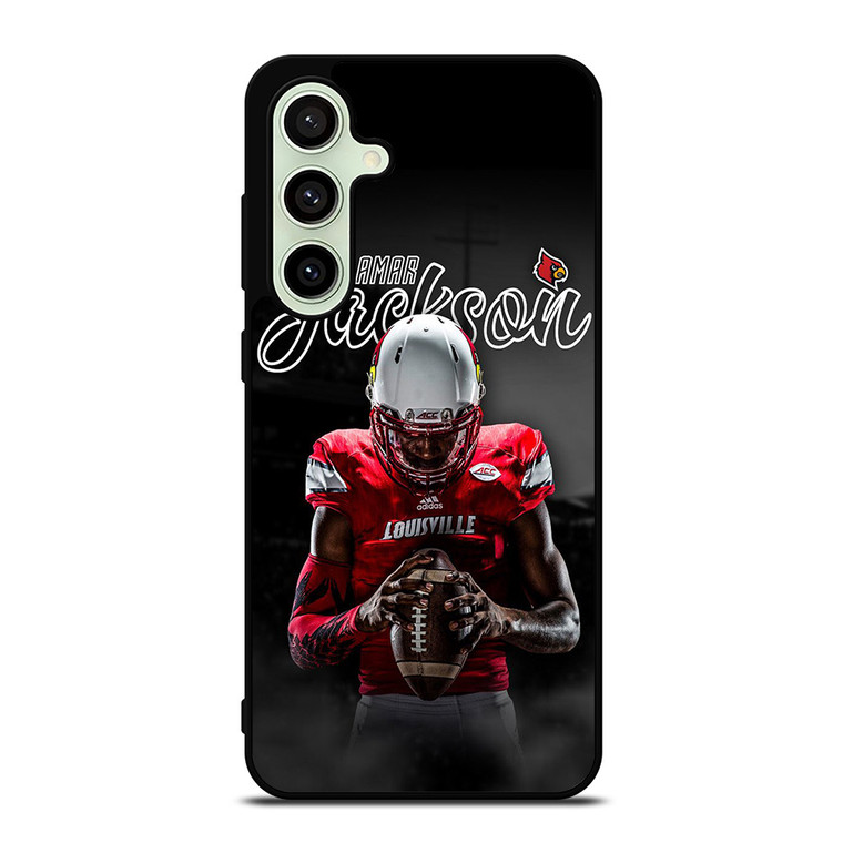UNIVERSITY OF LOUISVILLE LAMAR JACKSON Samsung Galaxy S24 FE Case Cover