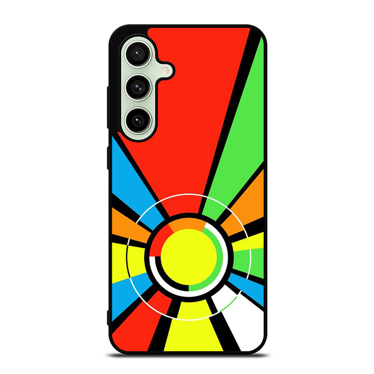VALENTINO ROSSI VR46 HELMET PATTERN Samsung Galaxy S24 FE Case Cover