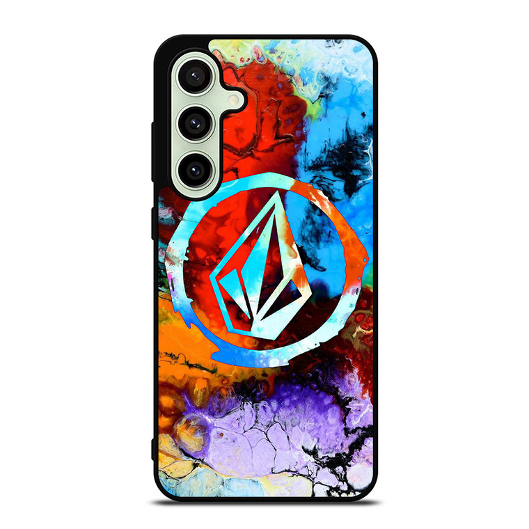 VOLCOM COLORFUL LOGO Samsung Galaxy S24 FE Case Cover