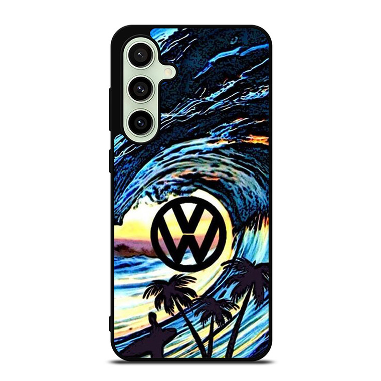 VOLKSWAGEN VW LOGO OCEAN Samsung Galaxy S24 FE Case Cover