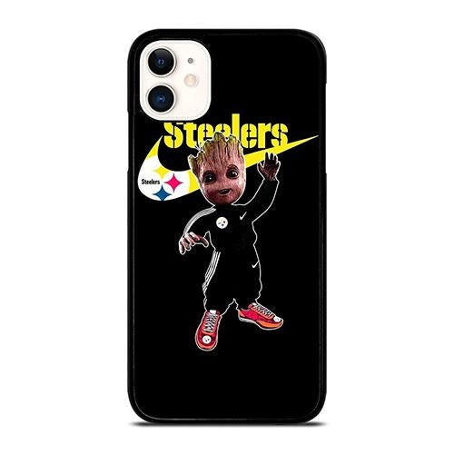 PITTSBURGH STEELERS GROOT NIKE iPhone 11 Case Cover