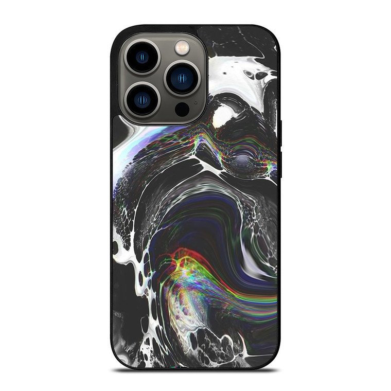 WHITE STONE LIQUID iPhone 13 Pro Case Cover