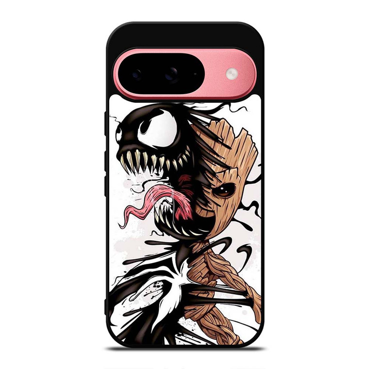 BABY GROOT AND VENOM Google Pixel 9 Case Cover