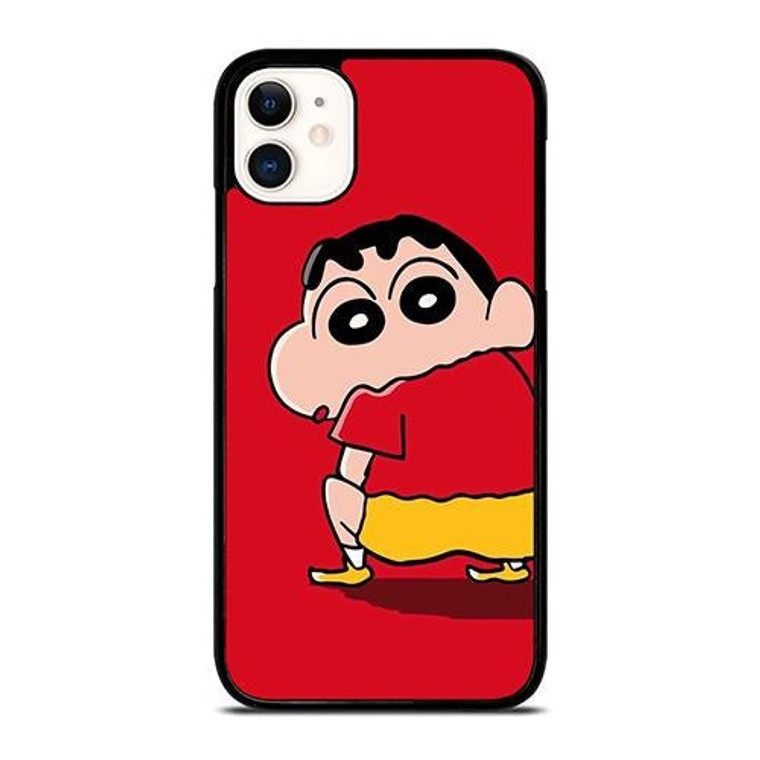 SHIN CHAN RED MINIMALIST iPhone 11 Case Cover