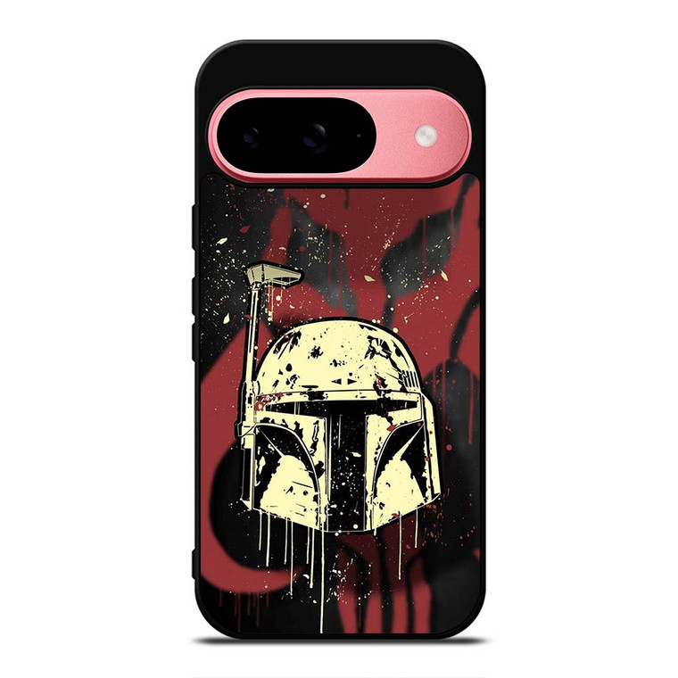 BOBA FETT HELMET STAR WARS ART Google Pixel 9 Case Cover