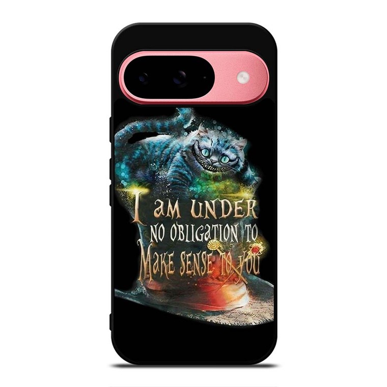 CHESHIRE CAT QUOTE ALICE IN WONDERLAND Google Pixel 9 Case Cover