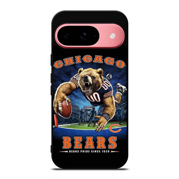 CHICAGO BEARS FOOTBALL MASCOT Google Pixel 9 Case Cover