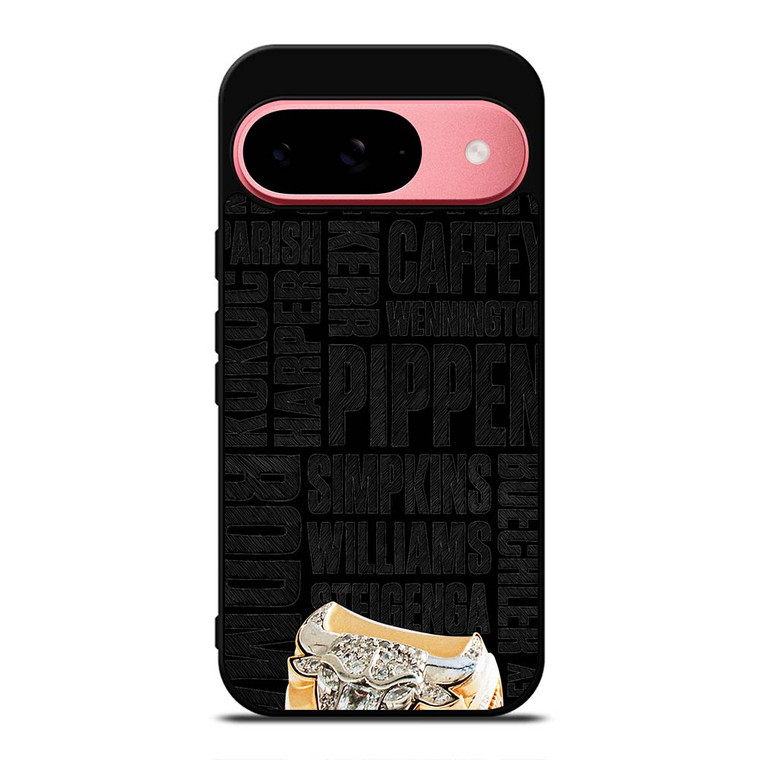 CHICAGO BULLS RING AND NAME Google Pixel 9 Case Cover