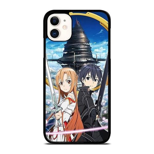 SWORD ART ONLINE KIRITO AND ASUNA SAO iPhone 11 Case Cover