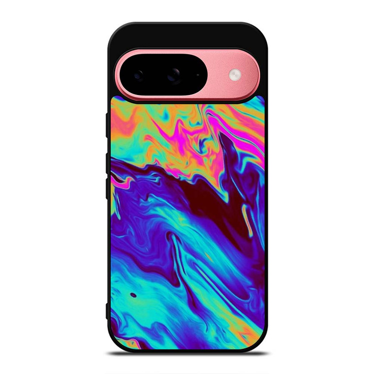 COLORFUL CHROME LIQUID Google Pixel 9 Case Cover