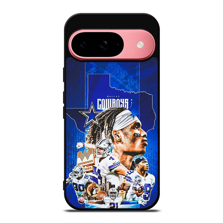 DALLAS COWBOYS FOOTBALL PLAYERS Google Pixel 9 Case Cover