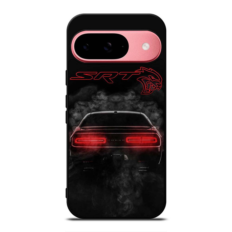 DODGE SRT CHALLENGER HELLCAT BLACK Google Pixel 9 Case Cover