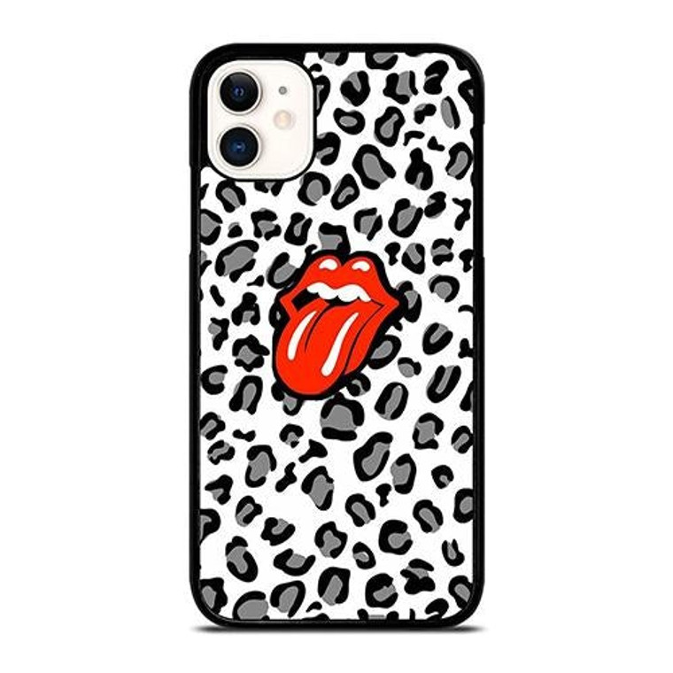THE ROLLING STONES LEOPARD SKIN iPhone 11 Case Cover