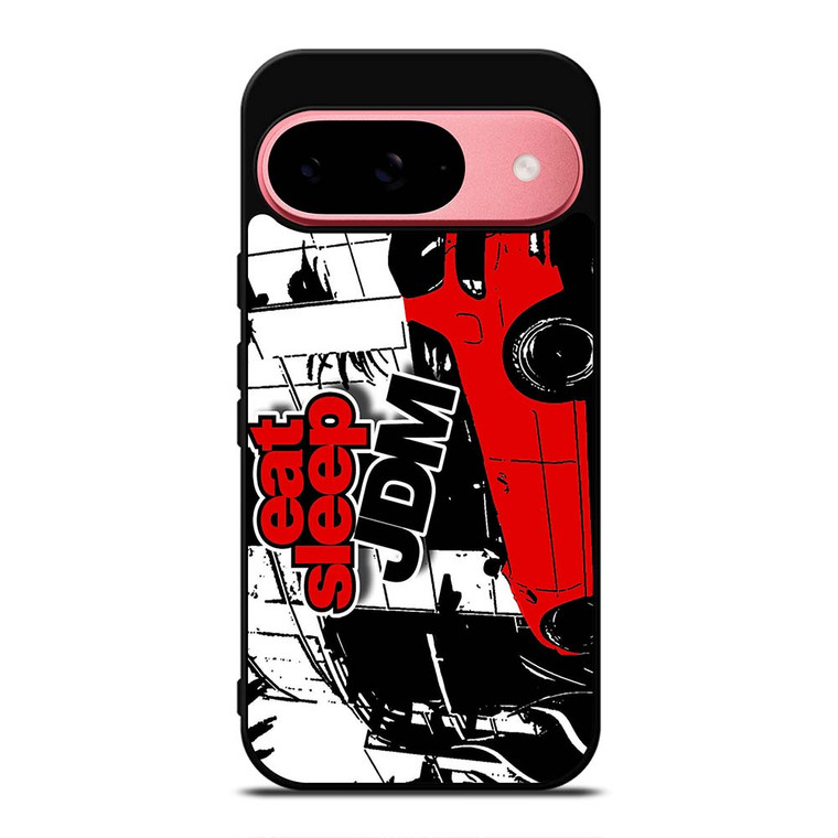 EAT SLEEP JDM ART Google Pixel 9 Case Cover