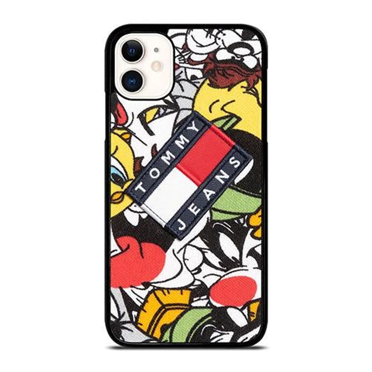 TOMMY HILFIGER LOONEY TUNES ART iPhone 11 Case Cover