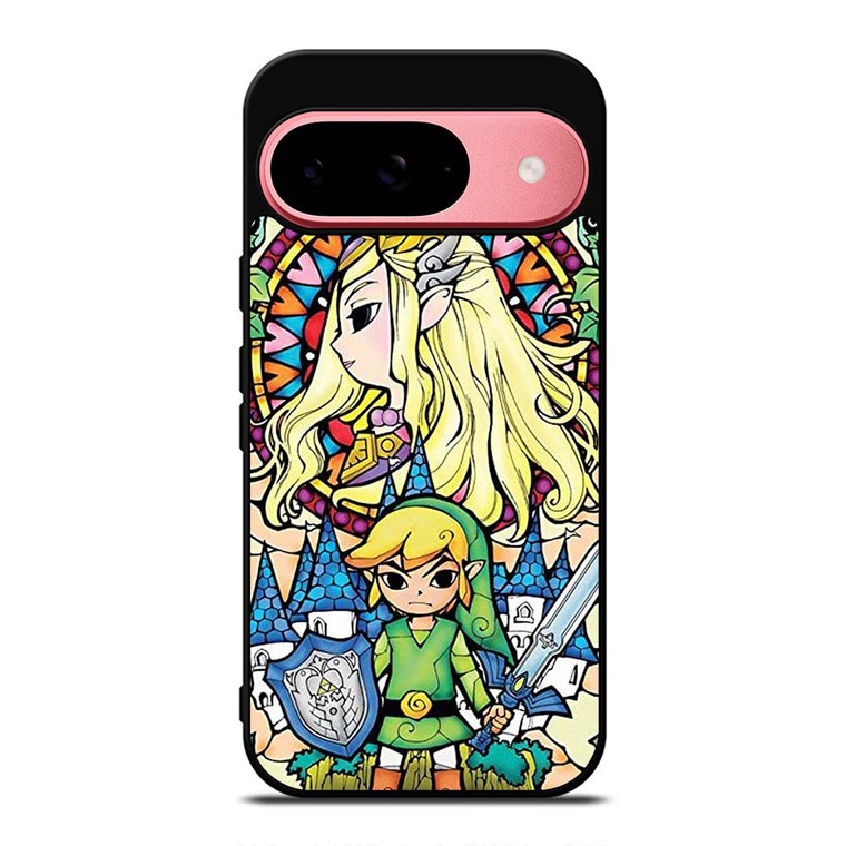 GAMES LEGEND OF ZELDA GLASS ART Google Pixel 9 Case Cover