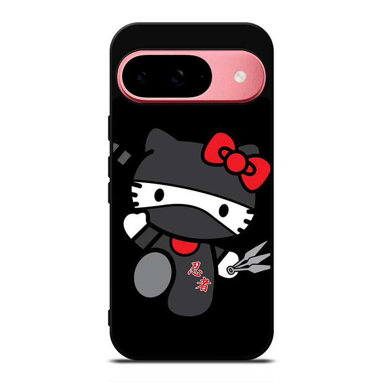 HELLO KITTY NINJA BLACK Google Pixel 9 Case Cover