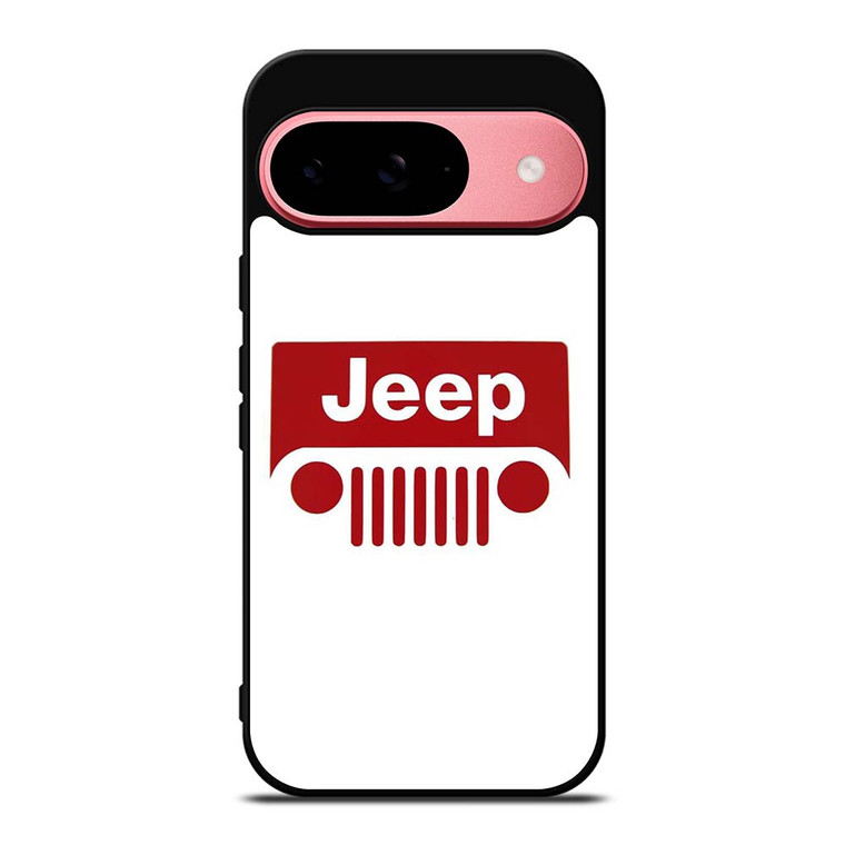 JEEP CAR LOGO RED Google Pixel 9 Case Cover