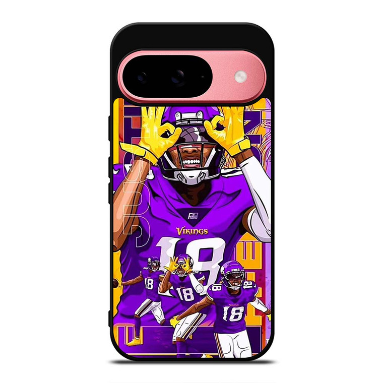 JUSTIN JEFFERSON MINNESOTA VIKINGS NFL Google Pixel 9 Case Cover