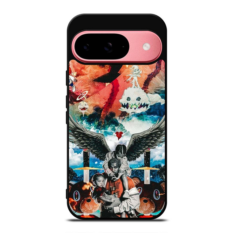 KANYE WEST ANGELS COLLAGE Google Pixel 9 Case Cover