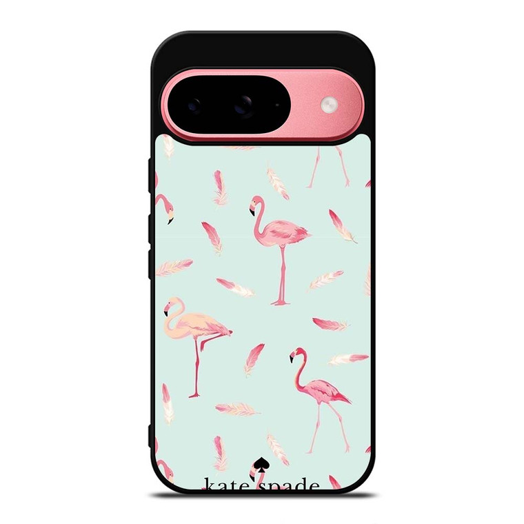 KATE SPADE NEW YORK LOGO FLAMINGOS Google Pixel 9 Case Cover