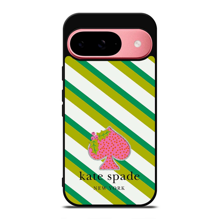 KATE SPADE NEW YORK LOGO FRUITY GREEN Google Pixel 9 Case Cover