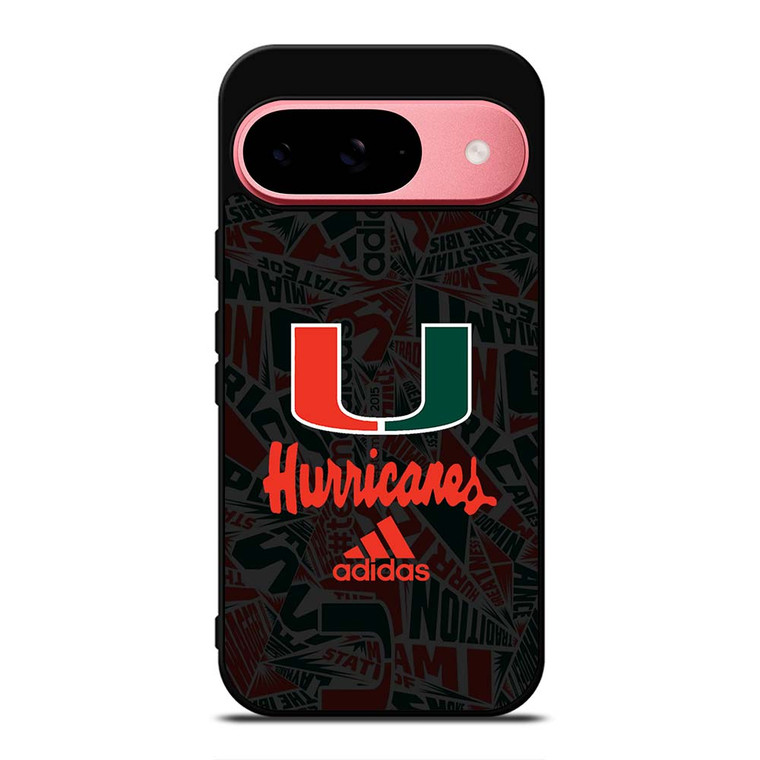 MIAMI HURRICANES UM ADIDAS Google Pixel 9 Case Cover