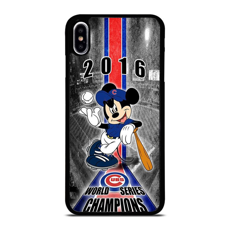 CHICAGO CUBS MICKEY MOUSE iPhone XS Max Case Cover