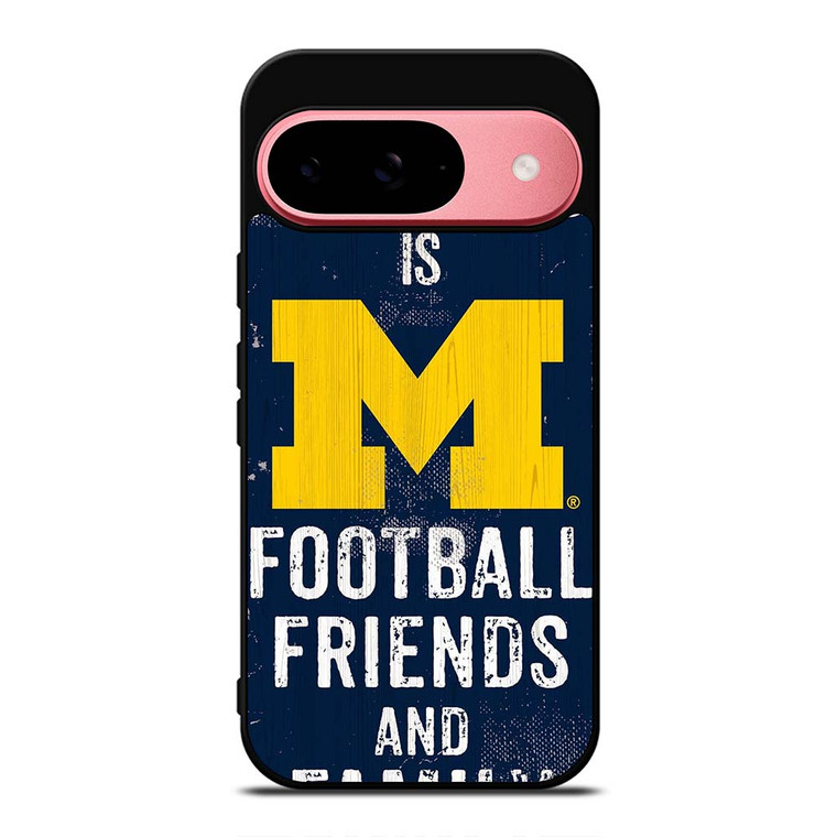 MICHIGAN WOLVERINES FOOTBALL QUOTES Google Pixel 9 Case Cover