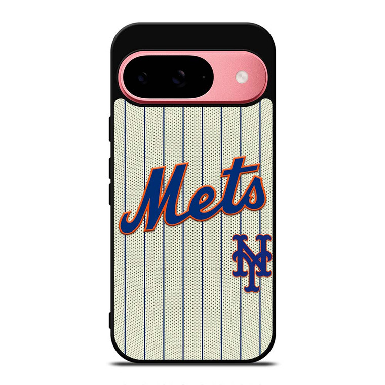 NEW YORK METS LOGO JERSEY Google Pixel 9 Case Cover