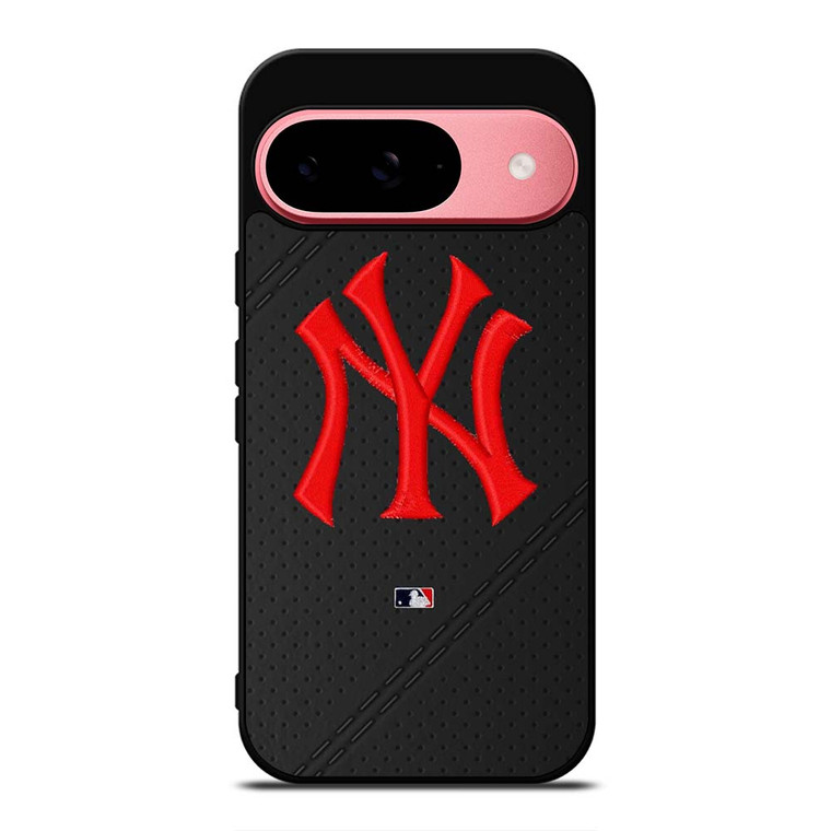 NEW YORK YANKEES STITCHING LEATHER Google Pixel 9 Case Cover