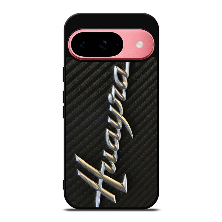 PAGANI HUAYRA CARBON LOGO Google Pixel 9 Case Cover