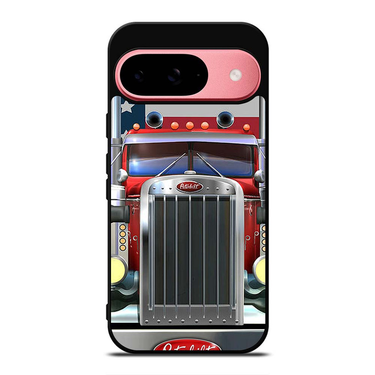PETERBILT TRUCK AMERICAN FLAG Google Pixel 9 Case Cover