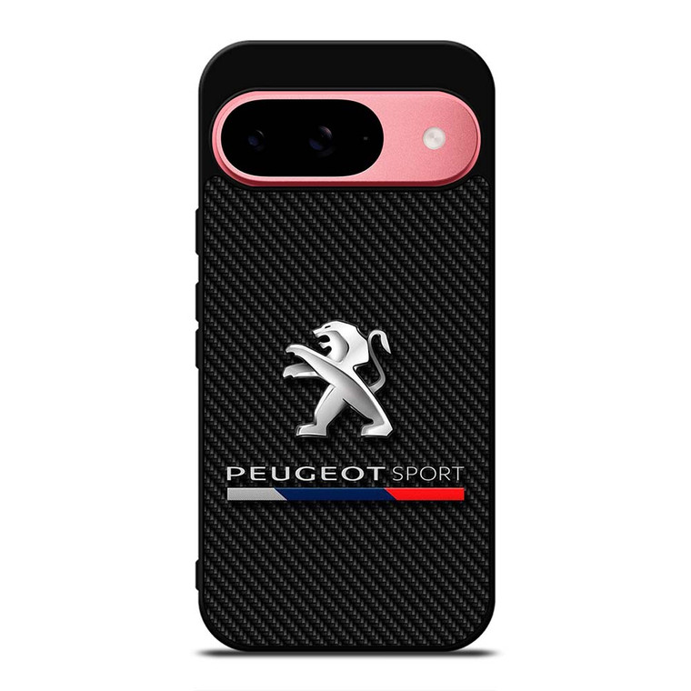 PEUGEOT SPORT CAR CARBON LOGO Google Pixel 9 Case Cover